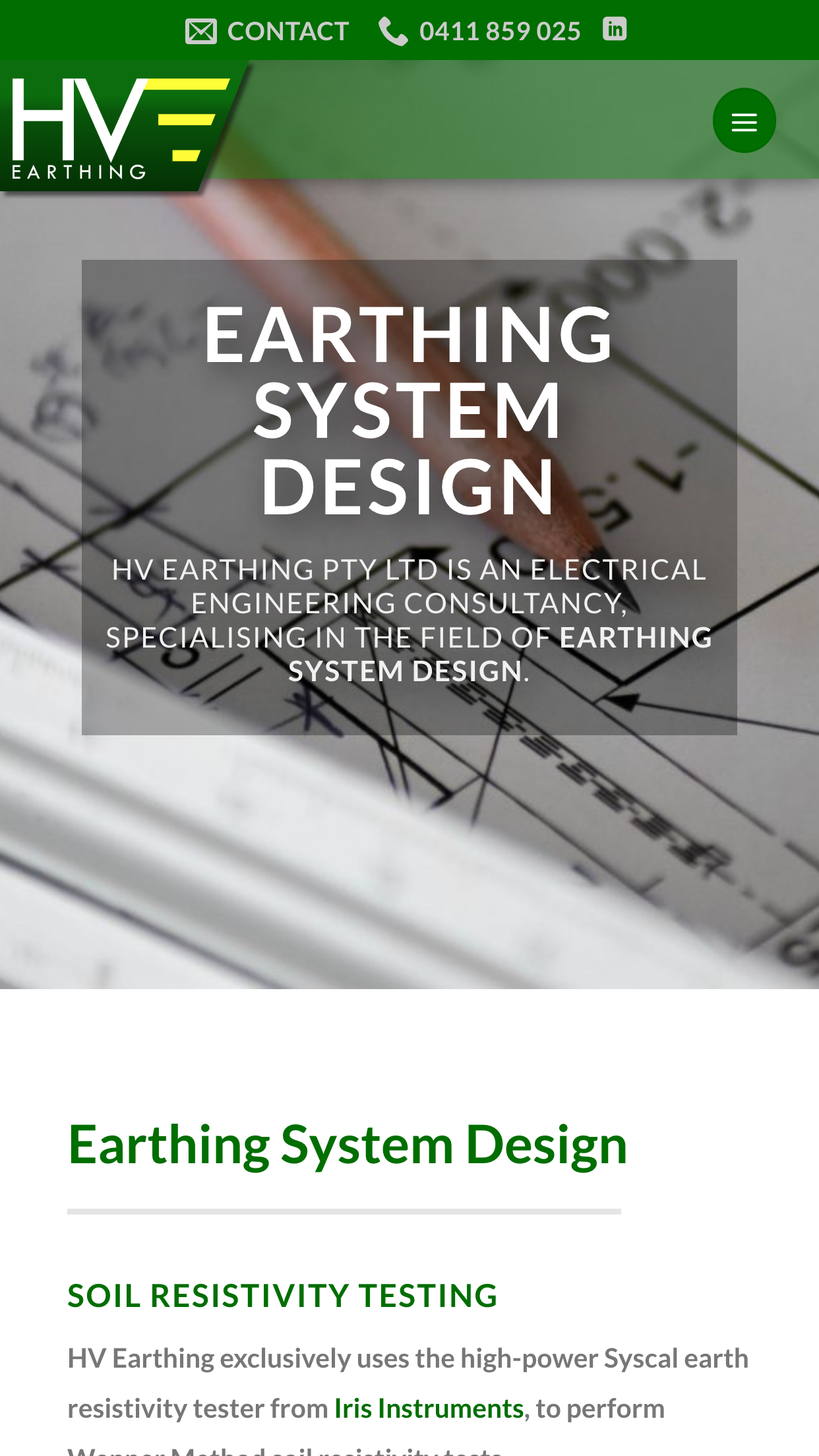 HV Earthing Design
